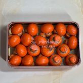 Turuncu Mini Mantar Çikolata Draje 500 gr