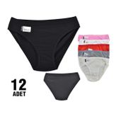 Tutku 0531 Nevra 12'li Bayan Bikini Külot