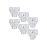 Tutku 6lı Paket Kız Çocuk Beyaz Külot