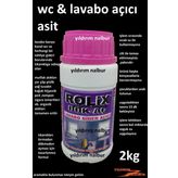 Tuvalet Açma Lavabo Aç 2kilo Tıkanık Açma Asit 2kg Yakıcı Sıvı Gider Açıcı İlaç