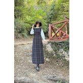 Tüvit Jile Elbise - Siyah