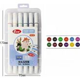 TUX 12 Adet Slim Marker Kalem Seti