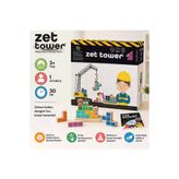 TÜZDER Zet Tower (Küçük Mühendisler) Zeka ve Akıl Oyunu 3+ Yaş 1+ Oyuncu