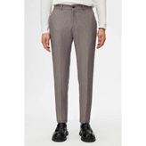 Tween Slim Fit Vizon Çizgili Kumaş Pantolon