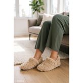 Twigy Freya Peluş Kadın Ev Botu Bej 37/41