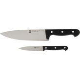 Twın Chef 2 Bıçak Set, Paslanmaz Çelik, Siyah