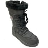 Twingo 995-21 Kürklü Kar Kış Kadın Bot - Siyah