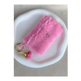 TwinsSis Store Peluş Cüzdan & Kartlık (PEMBE)