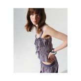 Twist DESENLİ PEPLUM BLUZ