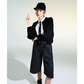 Twist Payetli Bomber Ceket - Siyah