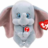 TY Sparkle Sesli Peluş Fil Dumbo 15 cm