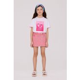Tyess BG Store Kız Çocuk Pembe Etek