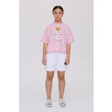 Tyess BG Store Kız Çocuk Pembe Tshirt