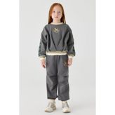 Tyess Kız Çocuk Antrasit Sweatshirt
