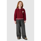 Tyess Kız Çocuk Bordo Sweatshirt