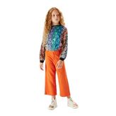 Tyess Kız Çocuk Desenli Sweatshirt