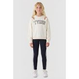 Tyess Kız Çocuk Ekru Sweatshirt - 6 Ay