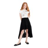Tyess Kız Çocuk Ekru Tshirt