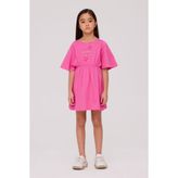 Tyess Kız Çocuk Pembe Elbise - 8 Yaş