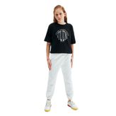 Tyess Kız Çocuk Siyah Tshirt