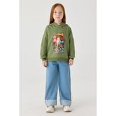 Tyess Kız Çocuk Yeşil Sweatshirt - 6 Ay