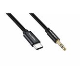 Type-C 3.5 Mm Ses Kablosu 1 M Siyah Gj021