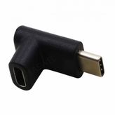 Type-C 90 Derece Yukarı Aşağı Dirsek Erkek Dişi Çevirici Dönüştürücü Adaptör