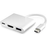 Type-C Hub HDMI 4K USB 3.0 3 Port - Gri HDX7764 - 1