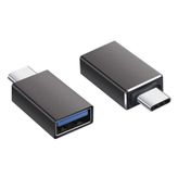 Type-C Otg Dönüştürücü- USB Çevirici - Siyah
