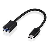 Type-C Usb Otg Kablo Usb 2.0 Siyah 13Cm Hd4445