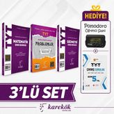 Tyt Matematik,geometri ve Modüler Piramit Sistemiyle Problemler 3lü Set (2hediye)