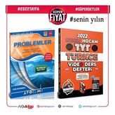 TYT Türkçe Video Ders Notları ve Apotemi Problemler Soru Bankası 2 Kitap Set-Benim Hocam Yayınları