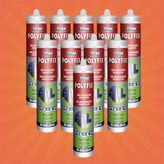 Tytan Mastik Siyah Polyfix 500 gr - Selena - 10 Adet
