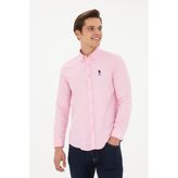 U.S. Polo Assn. 1886621 NOVA024Y U.S. Polo Assn. Erkek Pembe Gömlek