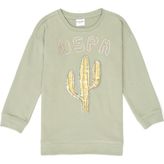 U.S. Polo Assn. 50240521-VR183 Açık Haki Kız Çocuk Sweatshirt