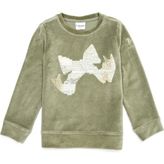 U.S. Polo Assn. 50240637-VR183 Açık Haki Kız Çocuk Sweatshirt
