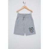 U.S. Polo Assn. 50248948 Gri Melanj Örme Erkek Çocuk Şort