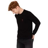 U.S. Polo Assn. 50256658 Siyah Erkek Triko Kazak