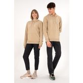 U.S. Polo Assn. Erkek Regular Fit Kapüşonlu Kum Basic Sweatshirt 50295175-VR085