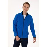 U.S. Polo Assn. Erkek Regular Fit Saks Polar Örme Hırka 50313779-VR032 - Koyu Mavi