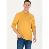 U.S. Polo Assn. GTP01SK023 Polo Yaka Hardal Erkek Sweatshirt