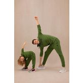 U.S. Polo Assn. GUYSK023-E - YESIL Sweatshirt Basic Erkek