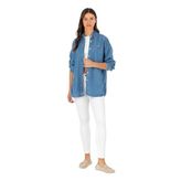 U.S. Polo Assn. Kadın Beyaz Pantolon (Kanvas-Chino) 50281692-VR013