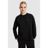 U.S. Polo Assn. Kadın Siyah Basic Sweatshirt 50328980-VR046