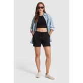U.S. Polo Assn. Kadın Siyah Örme Şort 50323525-VR046