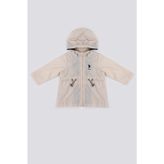 U.S. Polo Assn The Nobility Of Red Krem Kız Bebek Yağmurluk