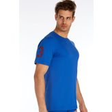 U.S. Polo Assn. US.01.80150 Saks Mavi Erkek T-Shirt