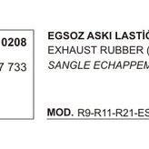 Üçel 10208 Renault Kangoo Egzoz Askı Lastiği