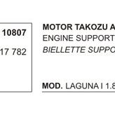 Üçel 10807 Renault Laguna Arka Motor Takozu