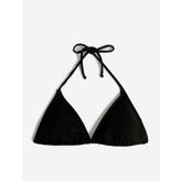 Üçgen Bikini Üstü Dokulu Kaplı
